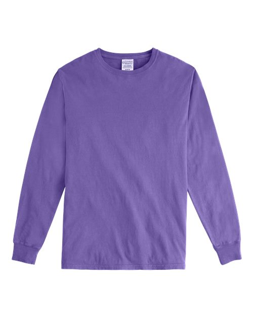 ComfortWash by Hanes GDH200 Unisex Garment-Dyed Long-Sleeve T-Shirt #color_LAVENDER