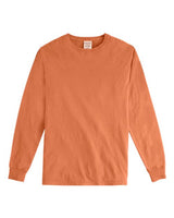 ComfortWash by Hanes GDH200 Unisex Garment-Dyed Long-Sleeve T-Shirt #color_HORIZON ORANGE