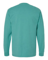 ComfortWash by Hanes GDH200 Unisex Garment-Dyed Long-Sleeve T-Shirt #color_SPANISH MOSS