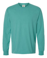 ComfortWash by Hanes GDH200 Unisex Garment-Dyed Long-Sleeve T-Shirt #color_SPANISH MOSS