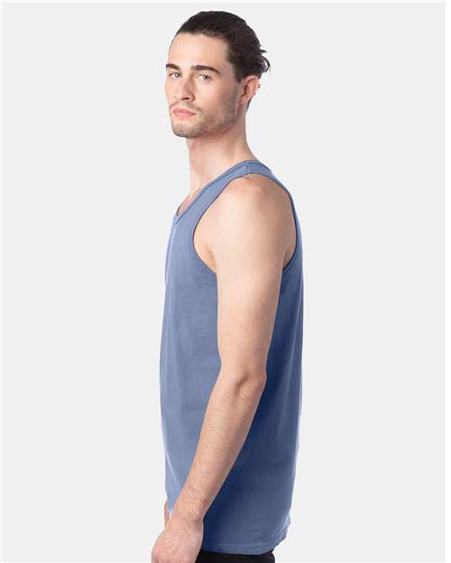 ComfortWash by Hanes GDH300 Unisex Garment-Dyed Tank #color_SALTWATER