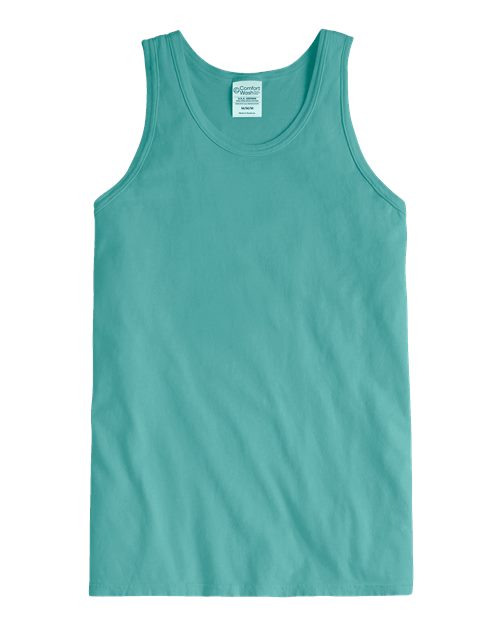 ComfortWash by Hanes GDH300 Unisex Garment-Dyed Tank #color_SPANISH MOSS