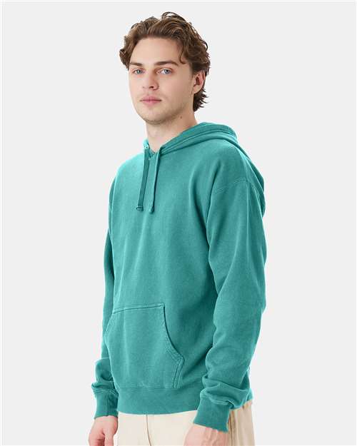 ComfortWash by Hanes GDH450 Unisex Pullover Hooded Sweatshirt #color_SPANISH MOSS