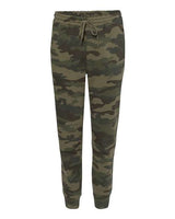 Independent Trading Co. IND20PNT Midweight Fleece Pants #color_Forest Camo
