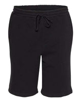 Independent Trading Co. IND20SRT Midweight Fleece Shorts #color_Black