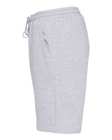Independent Trading Co. IND20SRT Midweight Fleece Shorts #color_Grey Heather