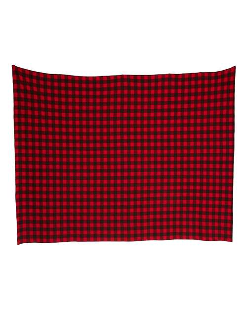 Independent Trading Co. INDBKTSB Special Blend Blanket #color_Red Buffalo Plaid