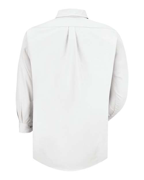Red Kap SP90 Poplin Dress Shirt #color_White - Sleeve 32/33