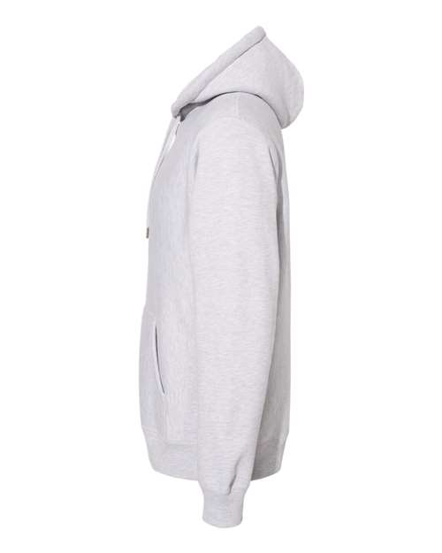 Independent Trading Co. IND5000P Legend - Premium Heavyweight Cross-Grain Hooded Sweatshirt #color_Grey Heather