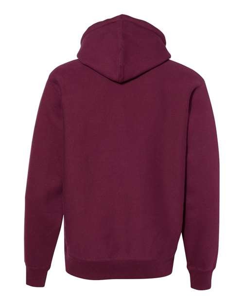 Independent Trading Co. IND5000P Legend - Premium Heavyweight Cross-Grain Hooded Sweatshirt #color_Maroon