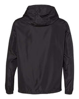 Independent Trading Co. EXP54LWP Lightweight Quarter-Zip Windbreaker Pullover Jacket #color_Black