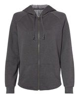 Independent Trading Co. PRM2500Z Women's California Wave Wash Full-Zip Hooded Sweatshirt #color_Shadow