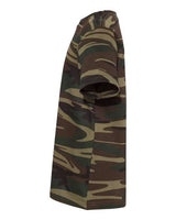 Code Five C52207 Youth Camo T-Shirt #color_GREEN WOODLAND