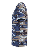 Code Five 3907 Men's Camo T-Shirt #color_BLUE WOODLAND