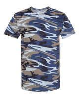 Code Five 3907 Men's Camo T-Shirt #color_BLUE WOODLAND