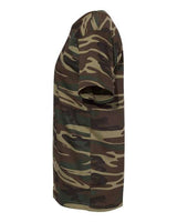 Code Five 3907 Men's Camo T-Shirt #color_GREEN WOODLAND
