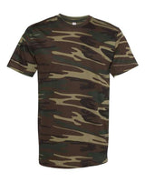 Code Five 3907 Men's Camo T-Shirt #color_GREEN WOODLAND