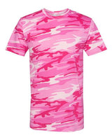 Code Five 3907 Men's Camo T-Shirt #color_PINK  WOODLAND