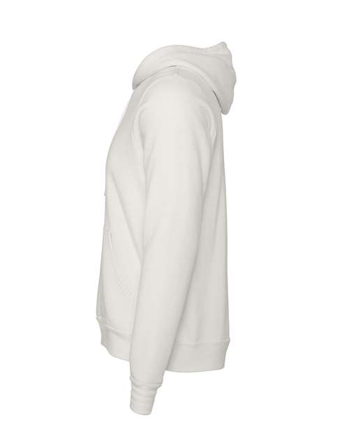 Bella + Canvas 3719 Unisex Sponge Fleece Pullover Hooded Sweatshirt #color_VINTAGE WHITE