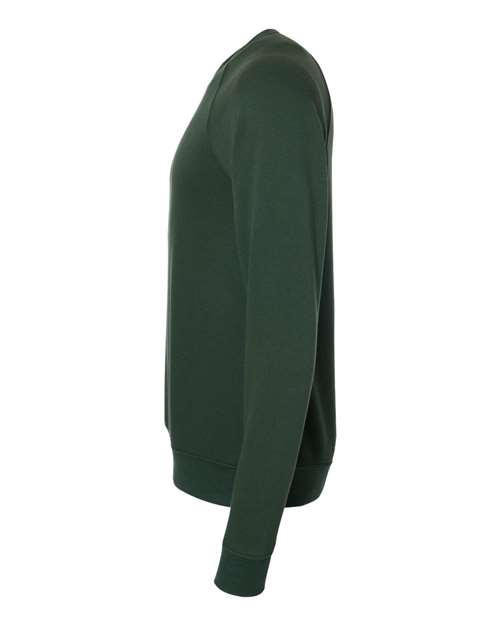 Bella + Canvas 3901 Unisex Sponge Fleece Crewneck Sweatshirt #color_FOREST