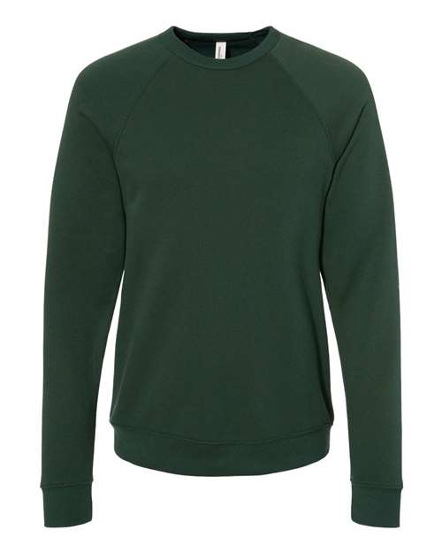 Bella + Canvas 3901 Unisex Sponge Fleece Crewneck Sweatshirt #color_FOREST