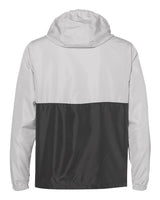 Independent Trading Co. EXP54LWP Lightweight Quarter-Zip Windbreaker Pullover Jacket #color_Smoke/ Graphite