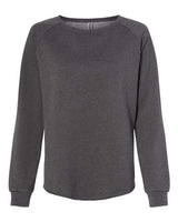 Independent Trading Co. PRM2000 Women's California Wave Wash Crewneck Sweatshirt #color_Shadow