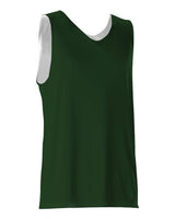 Alleson Athletic 506CRY Youth Reversible Tank #color_Forest/ White