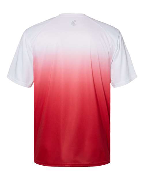 Badger 4203 Ombre T-Shirt #color_Red