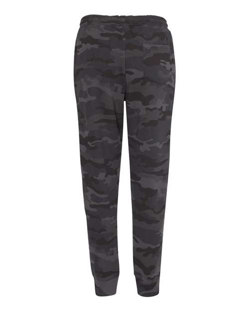 Independent Trading Co. IND20PNT Midweight Fleece Pants #color_Black Camo