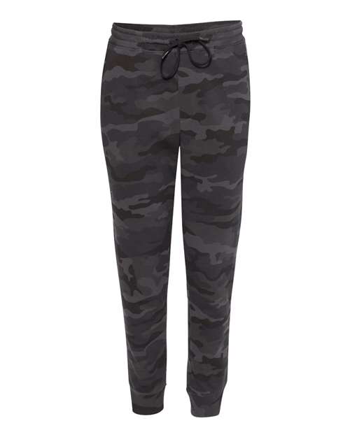 Independent Trading Co. IND20PNT Midweight Fleece Pants #color_Black Camo