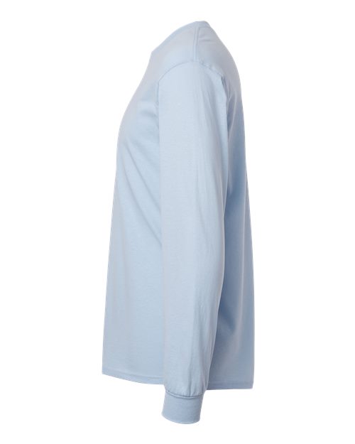 Gildan G540 Adult Heavy Cotton Long-Sleeve T-Shirt #color_LIGHT BLUE