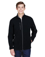 North End 88156 Men's Compass Colorblock Three-Layer Fleece Bonded Soft Shell Jacket