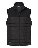 Dri Duck 5318 Men's Summit Puffer Body Softshell Vest #color_BLACK