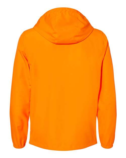 Independent Trading Co. EXP54LWZ Lightweight Windbreaker Full-Zip Jacket #color_Safety Orange