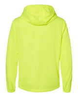 Independent Trading Co. EXP54LWZ Lightweight Windbreaker Full-Zip Jacket #color_Safety Yellow