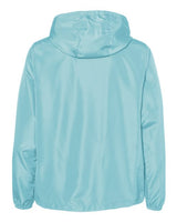 Independent Trading Co. EXP54LWP Lightweight Quarter-Zip Windbreaker Pullover Jacket #color_Aqua