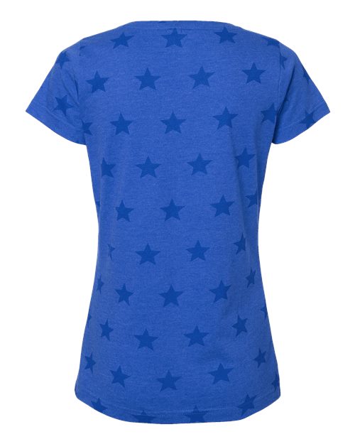Code Five 3629 Ladies' Five Star T-Shirt #color_ROYAL STAR