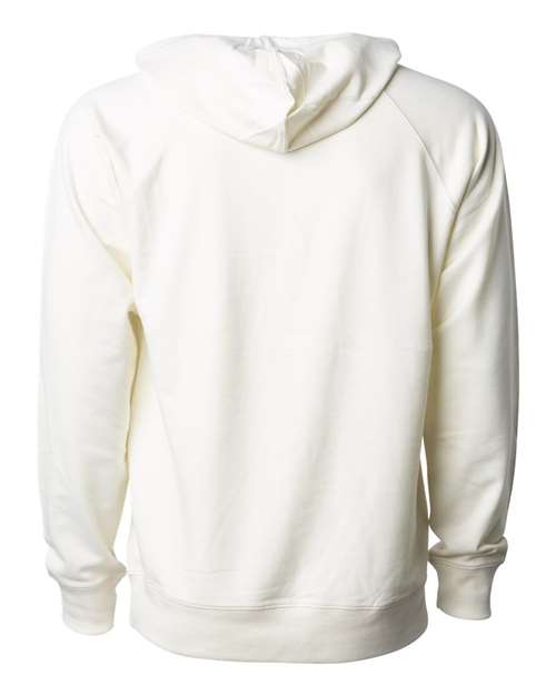 Independent Trading Co. SS1000 Icon Lightweight Loopback Terry Hooded Sweatshirt #color_Bone