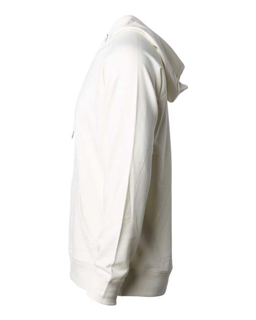 Independent Trading Co. SS1000 Icon Lightweight Loopback Terry Hooded Sweatshirt #color_Bone