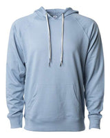 Independent Trading Co. SS1000 Icon Lightweight Loopback Terry Hooded Sweatshirt #color_Misty Blue