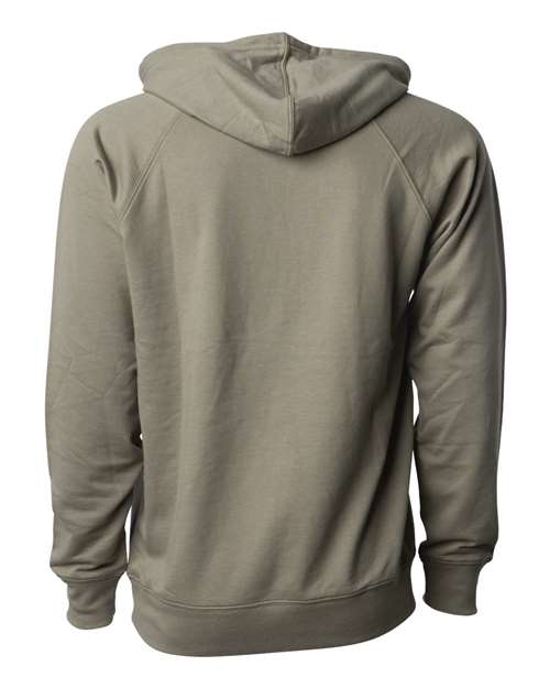 Independent Trading Co. SS1000 Icon Lightweight Loopback Terry Hooded Sweatshirt #color_Olive