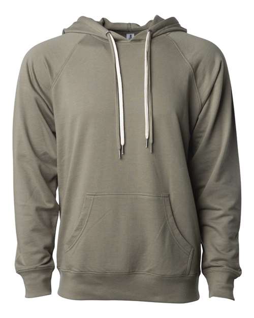 Independent Trading Co. SS1000 Icon Lightweight Loopback Terry Hooded Sweatshirt #color_Olive