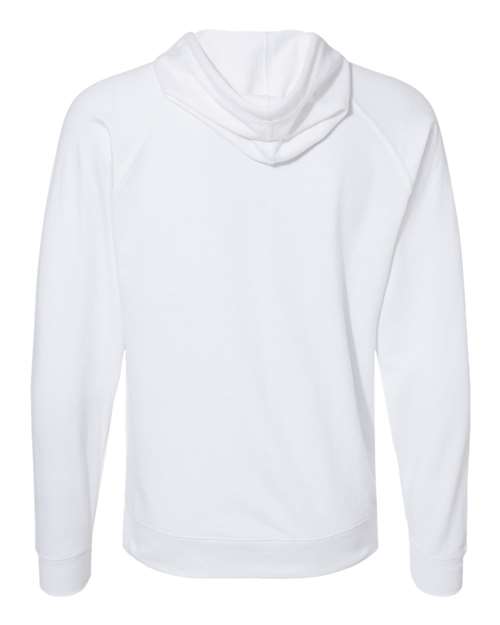 Independent Trading Co. SS1000 Icon Lightweight Loopback Terry Hooded Sweatshirt #color_White