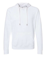 Independent Trading Co. SS1000 Icon Lightweight Loopback Terry Hooded Sweatshirt #color_White
