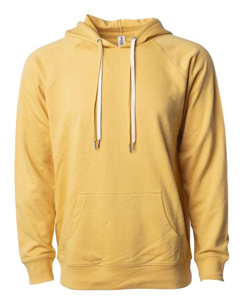 Independent Trading Co. SS1000 Icon Lightweight Loopback Terry Hooded Sweatshirt #color_Harvest Gold