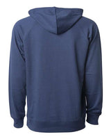 Independent Trading Co. SS1000 Icon Lightweight Loopback Terry Hooded Sweatshirt #color_Indigo