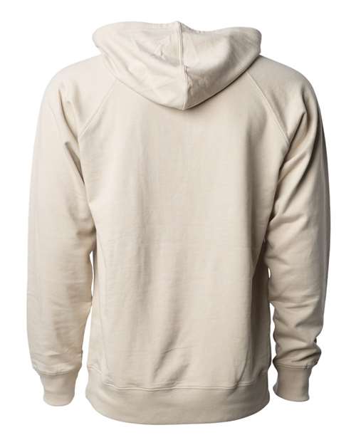 Independent Trading Co. SS1000 Icon Lightweight Loopback Terry Hooded Sweatshirt #color_Sand