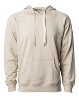 Independent Trading Co. SS1000 Icon Lightweight Loopback Terry Hooded Sweatshirt #color_Sand