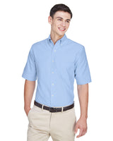 UltraClub 8972 Men's Classic Wrinkle-Resistant Short-Sleeve Oxford
